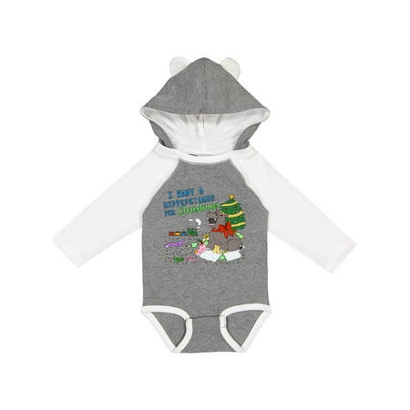 

Inktastic I Want a Hippopotamus For Christmas Gift Baby Boy or Baby Girl Long Sleeve Bodysuit