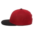 thumbnail image 5 of OC Sports TGS1930X Proflex Bamboo Charcoal Flat Visor Cap - Red Black, 5 of 8