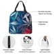 thumbnail image 4 of Easygdp Red And Blue Leaves Bolsa Térmica Premium - Tela Oxford Impermeable, Gran Capacidad, Bolsillo Frontal, Unisex para Trabajo, Escuela, Actividades al Aire Libre y Picnics, 4 of 8
