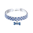 thumbnail image 1 of Zhuge Collar de decoración para mascotas, accesorio para gatos y perros, rango ajustable, collar para cachorros, gatos, accesorios de aseo para mascotas, S, A07, 1 of 3
