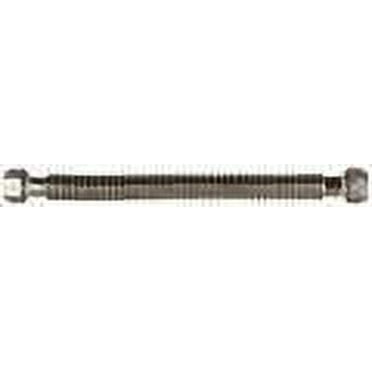 HOME-FLEX HFWC-07-18 3/4 in. FIP x 3/4 in. FIP x 18 in. Stainless Steel Water Heater Connector