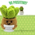 thumbnail image 3 of Colgantes de Muñecos de Frutas y Verduras de Ganchillo Hechos A Mano Adornos de Paquete de Energía Positiva B, 3 of 5