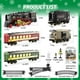 thumbnail image 5 of Set de tren eléctrico Funwee Train Toy con humo, luz y sonido, 5 of 6