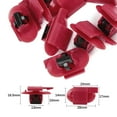 thumbnail image 5 of Unique Bargains 10 Pcs Plastic Rivet Bumper Fender Fastener Clips Retainer for GM 11547026, 5 of 6