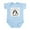 Sky Blue, variant on CafePress - Best Big Sister Penguins Infant Bodysuit - Baby Light Bodysuit, Size Newborn - 24 Months