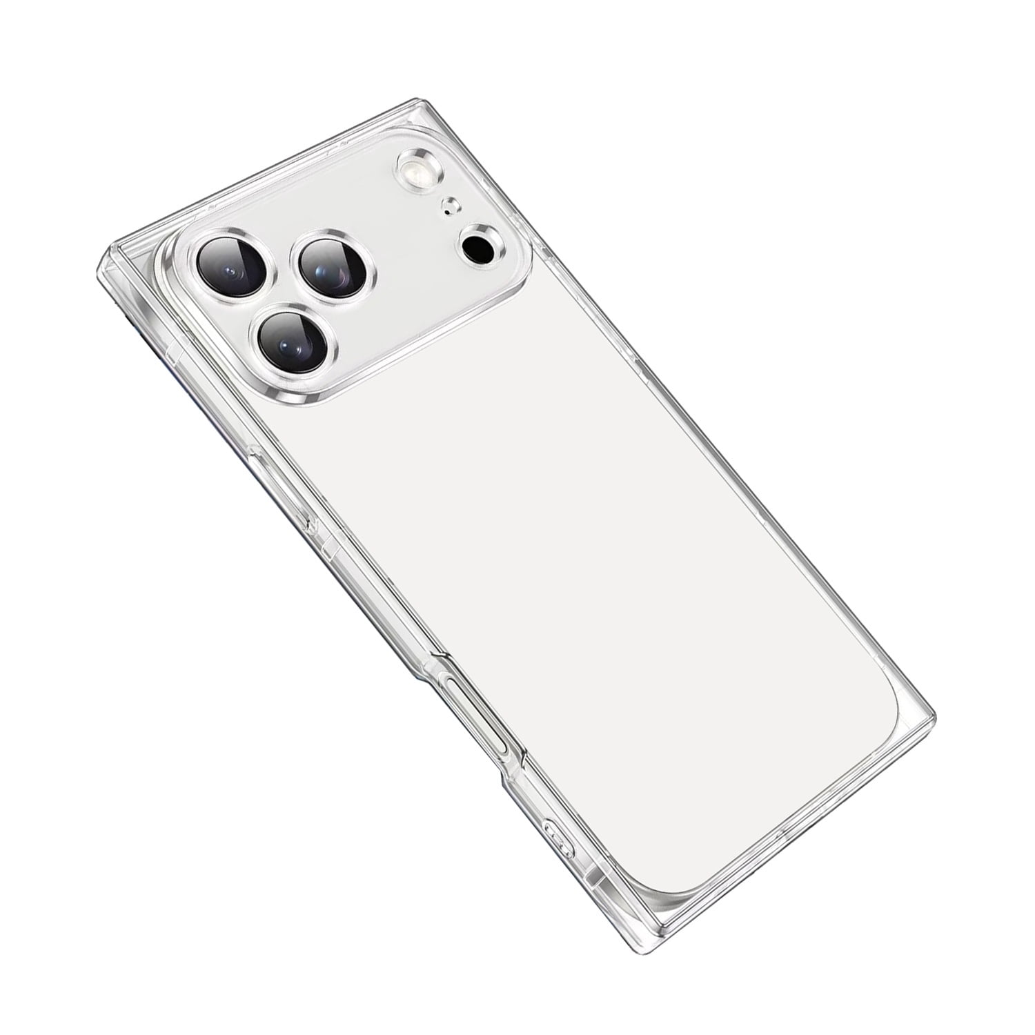 Square Transparent Case for iPhone 17 Pro Max