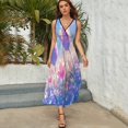 thumbnail image 4 of Vibe Blooming Tulips Pattern Design Sleeveless Dress Summer Clothes for Women Women's Clothing 2025, 4 of 6