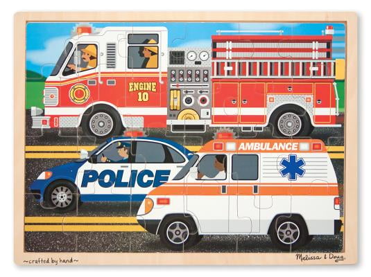 melissa and doug emergency vehicles