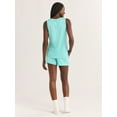 thumbnail image 5 of Joyspun Women's Printed Tank Top and Shorts Pajama Set, 2-Piece, Sizes XS-3X, 5 of 7