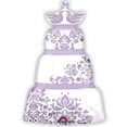 thumbnail image 2 of WEDDING CAKE Bridal Shower Balloons Decoration Supplies Engagement lavender, 2 of 5
