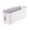 White, variant on Bedside Plastic Storage Caddy with Hooks Hanging Basket Dorm Room Organizer Box