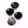 thumbnail image 3 of Guitar 2 Tone 2 Volume Control Knobs Silver Top Hat Bell for Gibson Les Paul Sg, 3 of 8