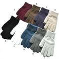 thumbnail image 2 of Guardurnaity 1 par de guantes de punto elásticos transpirables para hombres y mujeres, guantes cálidos portátiles para deportes de ciclismo para guantes y mitones Gris oscuro, 2 of 6