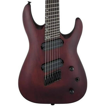 Jackson X Series Dinky Arch Top DKAF7 Multiscale 7-String Electric Guitar (Stained Mahogany, Laurel Fretboard)