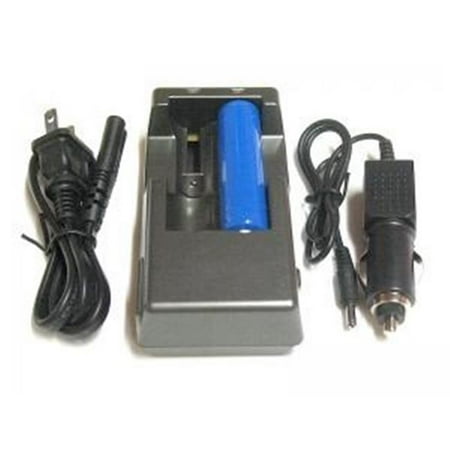- AE Light 18650-CHARGER-2 Dual 120V AC & DC Plus 1-18650 Battery Charger
