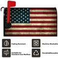 thumbnail image 6 of The Stars and Stripes Mailbox Covers The Old Glory American National Flag Mail Box Cover Magnetic Standard Size 18x21 Inches Decorative for Flag Day Independence Day Outside Garden Yard, 6 of 6