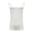 thumbnail image 4 of Nfurl Silky Satin Camisoles for Women for Under Clothes Soft Sleeveless Camisole Tops Comfy Casual Basic Undershirts Summer Slim Fit Undershirt, 4 of 6