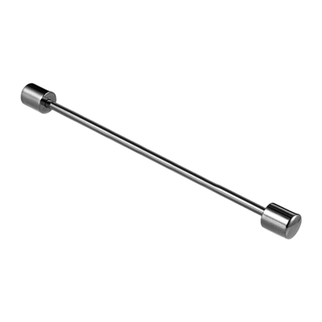 Pinza para corbata de hombre, de cobre, ligera, portátil y fácil de usar. Negro