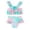 j-300Sky Blue225, variant on MEZZALL Kids Girls Two Piece Swimsuit Sets With Double Ruffled Laers Gradient Fish Scale Design Classic Summer Resort Beach Swimwear Hawaiian Swimming Surfing