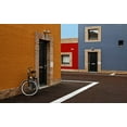 thumbnail image 2 of Claes, Gilbert 14x10 Black Ornate Wood Framed with Double Matting Museum Art Print Titled - colored facades, 2 of 4