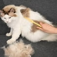 thumbnail image 3 of Vacemry Under $5 Single Sided Pet Grooming Comb, Professional Detangling Tool, Cats Dogs Hair Care, Stainless Steel Pet Brush, Easy Clean Animal Comb, 3 of 5