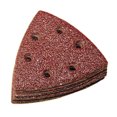 thumbnail image 3 of 100PCS Triangle Sanding Discs Sandpaper 6 Hole Grit 40/60/80/120/240, 3 of 5
