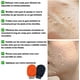thumbnail image 4 of 8 piezas (16*13 cm) - Guantes exfoliantes corporales de bambú, esponja exfoliante corporal, cepillo corporal, esponja de ducha natural con exfoliantes corporales, guante exfoliante facial que elimina, 4 of 5