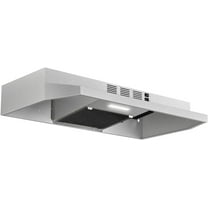 Range Hood 30 inch Under Cabinet Stainless Steel Kitchen Vent Hood 280CFM Built-in Color silver
