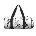 thumbnail image 2 of Haiem Cute Cow and Milk Stains Pattern Gym Bag for Women Men, Waterproof Travel Duffel Bags, Personal Item Travel Bag Weekender Bag with Shoes Compartment & Wet Pocket, 2 of 8
