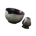 thumbnail image 3 of Luzkey Bol Matcha Japonais avec Fouet Rétro pour Table Fête à la Maison Blanc, 3 of 8