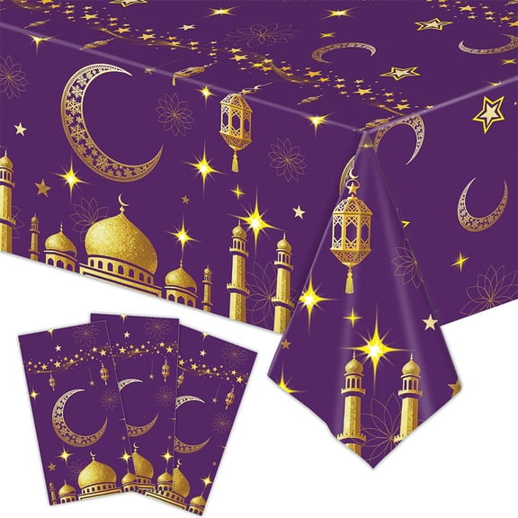 Disposable Tablecloth Waterproof Oil Resistant Paper Multicolor Design For Festive Dining Tables