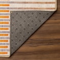 thumbnail image 6 of My Magic Carpet 2.5x7 Machine Washable Non-Slip Kitchen Hallway Runner Rug, Flux Striped Multicolor, 6 of 6