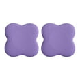 thumbnail image 1 of Rodilleras de Yoga, cojín de equilibrio antideslizante, ligero y suave, rodillera de Pilates, 2 uds. Púrpura Cola rodilleras de yoga, 1 of 7