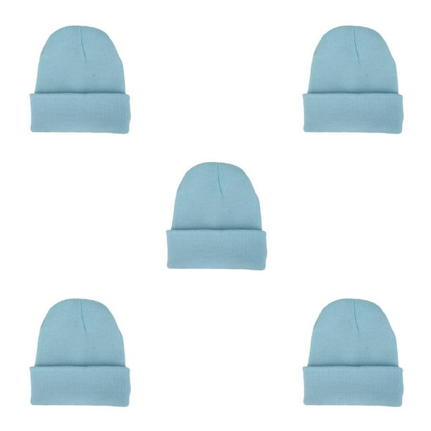 Sonducket Beanie Hats Gorros de punto Skullcap Headwear Accesorios para el cabello Azul claro Type2 NO2