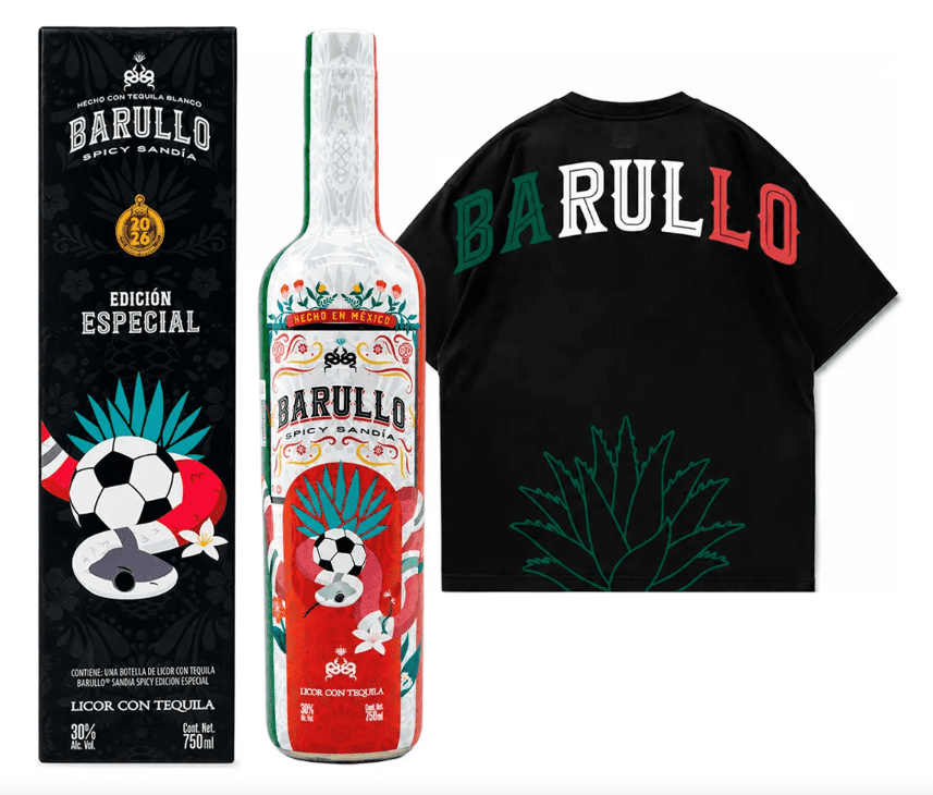 Kit Barullo México - Talla Mediana Barullo Licor con Tequila | Walmart ...