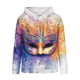 thumbnail image 3 of Ceisia Men's Mardi Gras All-Over Print Hoodie | Relaxed Winter Festive Casual Sweatshirt Gift, 3 of 6