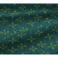 thumbnail image 5 of oneOone Tissu Popeline de Coton Imprimé Feuilles & Fleurs BTY 56 Pouces de Large, 5 of 5