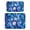 White-287, variant on 2pcs Exotic Botanical Coffee Mat, 4-Layer Absorbent Non-Slip Pad for Espresso Machine, Summer Hawaiian Print