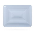 thumbnail image 1 of Bewildely Tapete de con aislamiento térmico, olla de cocina con ondas de silicona, soporte para mantel, cojín plegable para encimera, Mostrada Azul claro, 1 of 6
