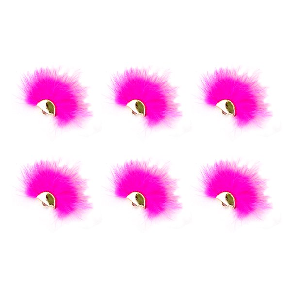 Pendientes de 6 uds con borlas, accesorios de bricolaje multifuncionales a la moda, hermosos colgantes hechos a mano, tiendas para el hogar para Ropa, zapatos y accesorios Miscelánea Rosa Rosa 1 Qarigey AP016378-14