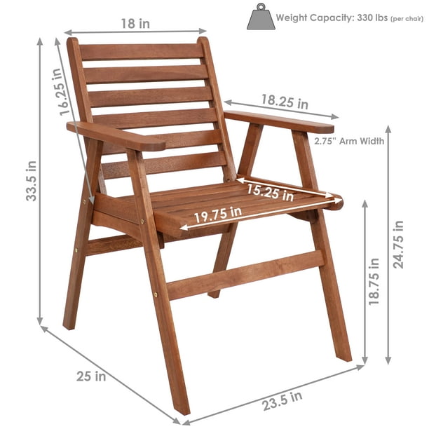 Des chaises d'extérieur rustiques et esthétiques