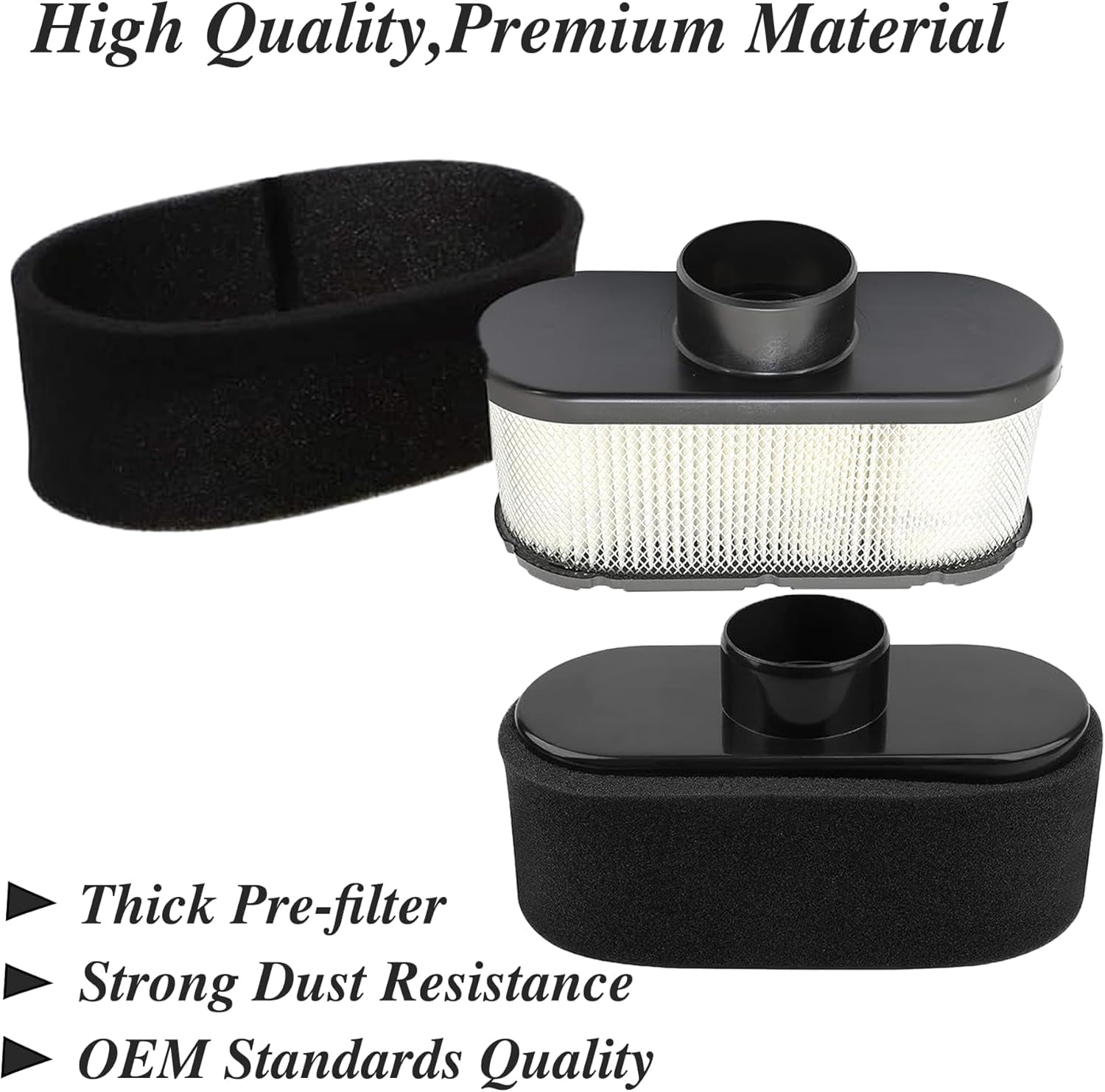 Replacement Tune Up Kit with Oil Filter 49065-7007 & Air Filter 11013-0752, Fits FR691V FR651V FR730V Engine for Zero Turn Mower
