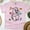 Light Pink, variant on Cartoon Beaver Graphic T-Shirt Kids Comic Style Tee, White, Size S