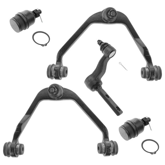 TRQ Control Arm Ball Joint Idler Arm Steering Suspension Kit Set 5pc RWD 2WD PSA59488 Fits select: 1997-2003 FORD F150, 1997-2002 FORD EXPEDITION
