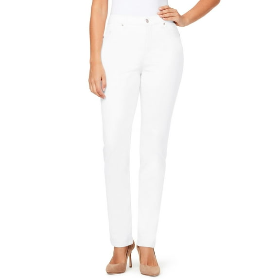 Women's Gloria Vanderbilt Amanda Classic Jeans Color: Vintage White Size: 18 T/L