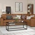 thumbnail image 5 of Evelyn&Zoe Addison 46" Wide Rectangular Coffee Table, Blackened Bronze, 5 of 8