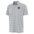 thumbnail image 2 of Men's Antigua Gray Randy Orton Tunnel Polo, 2 of 3