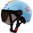 thumbnail image 3 of Casco de bicicleta eléctrica universal con protección solar de tres clics para hombres y mujeres, casco de motocicleta ligero de alto valor estético, 3 of 5