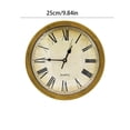 thumbnail image 3 of Vintage Roman Numeral Wall Clock with Hidden Compartment Decorative Storage Clock Accurate Timekeeping Simple Mount for Home Office Living Room Entryway Bedroom Vintage Rural Industrial Home Decor, 3 of 6