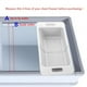 thumbnail image 3 of Cesta para Congelador horizontal, contenedores de almacenamiento universales para congelador con asa, organizador de almacenamiento un profundo, divisor de contenedores,, 3 of 7